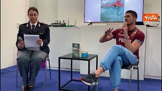 L'atleta delle Fiamme Oro Giorgio Minisini presenta il suo libro al Salone di Torino